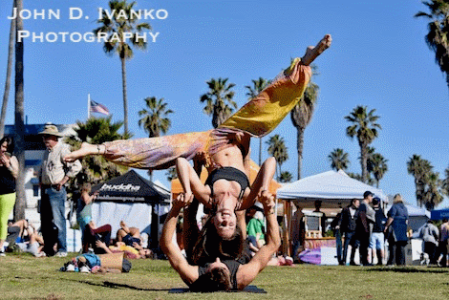 Farmer Yoga:  Yoga Festivals Offer Body-Care Immersion Image
